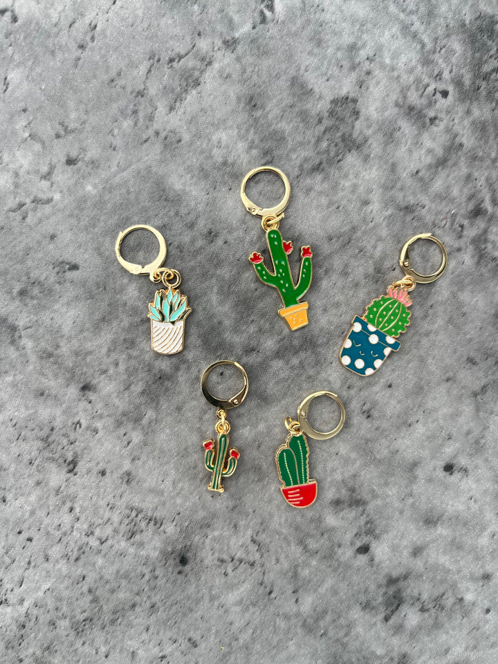 Cactus & Succulent Stitch Markers