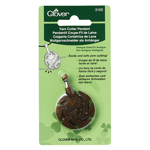 Clover Yarn Cutter Pendant