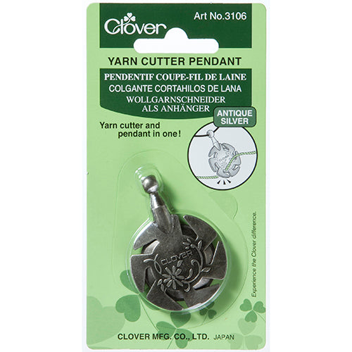 Clover Yarn Cutter Pendant