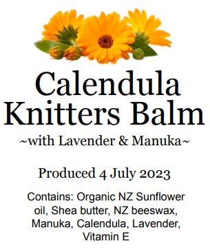 Calendula Knitters Balm