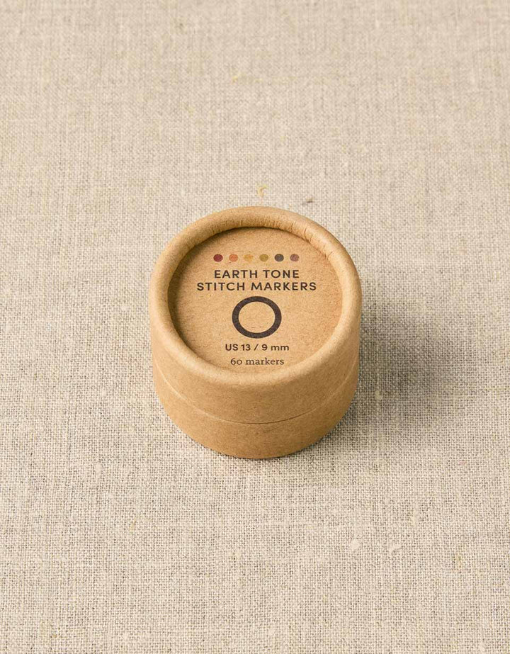 Cocoknits // Earth Tone Ring Stitch Markers