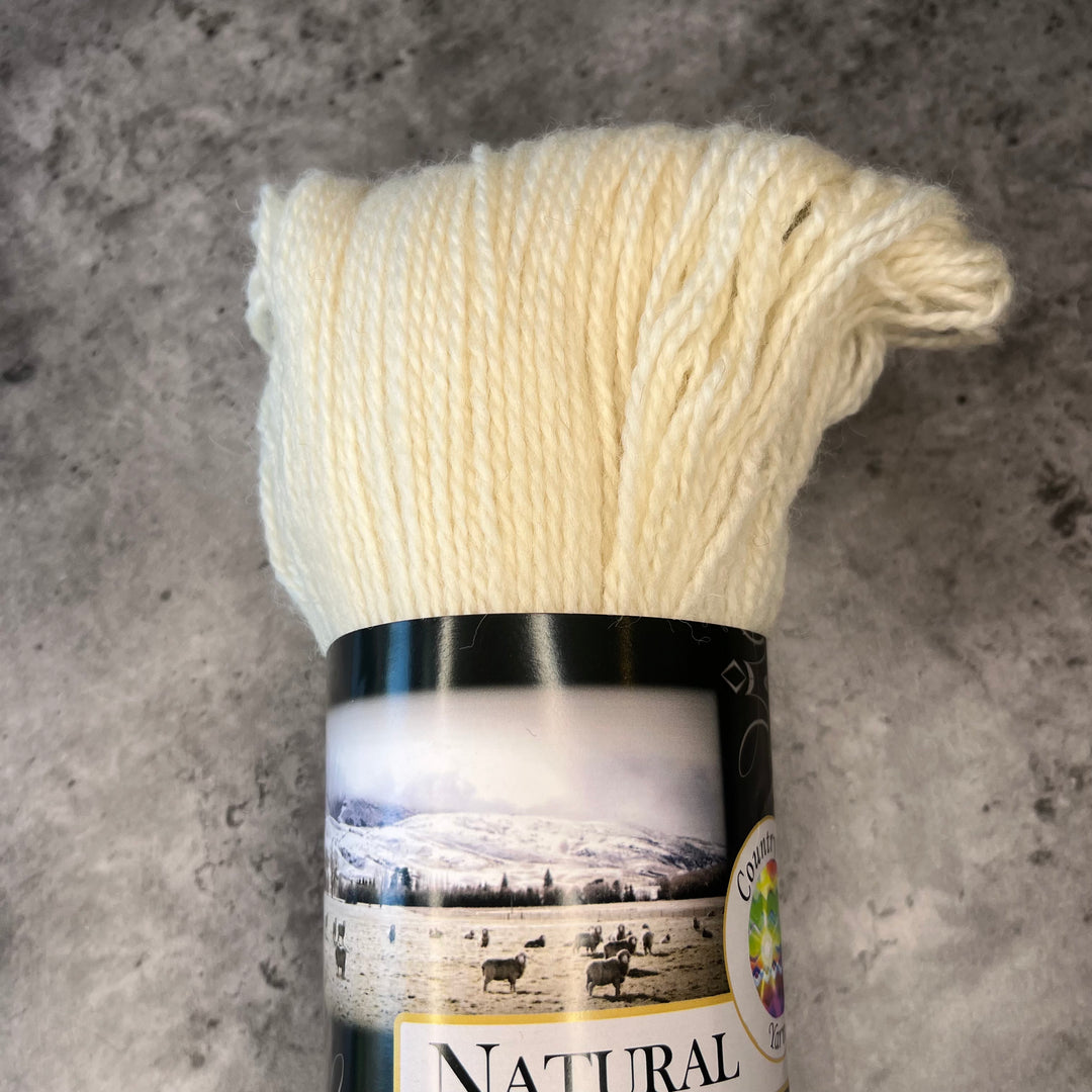 Countrywide Yarns // Natural 8ply 200g