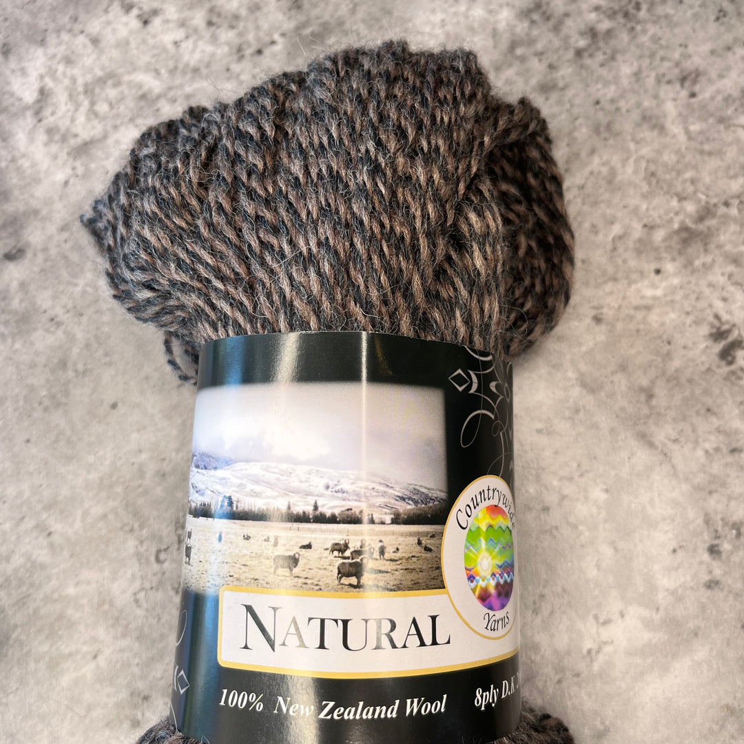 Countrywide Yarns // Natural 8ply 200g