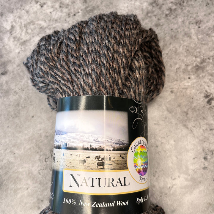 Countrywide Yarns // Natural 8ply 200g