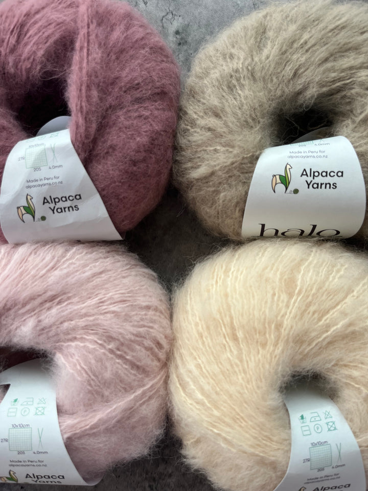Alpaca Yarns Halo Brushed Alpaca 8-10ply