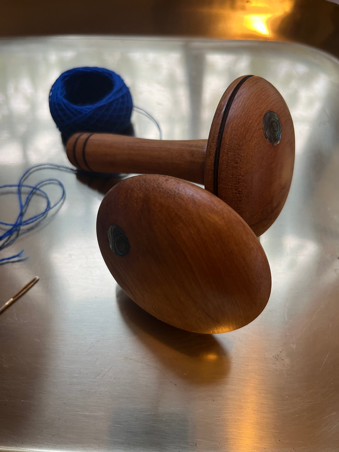 Hand-crafted Wooden Darning Mushrooms