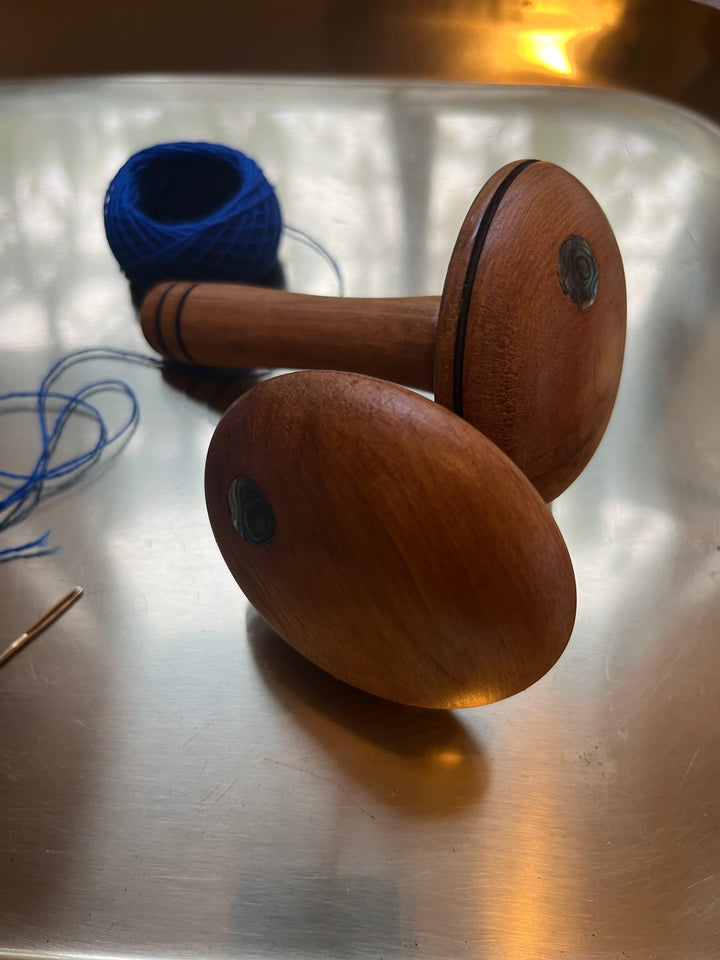 Hand-crafted Wooden Darning Mushrooms