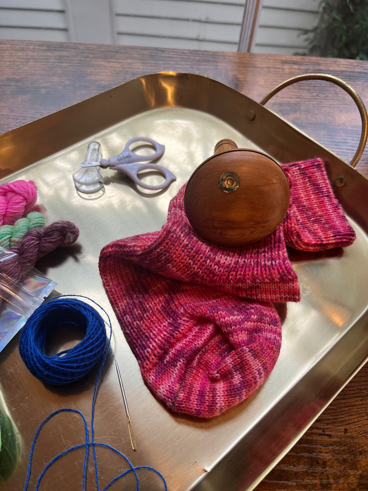 Hand-crafted Wooden Darning Mushrooms