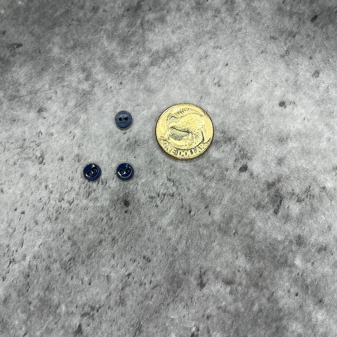 Doll Buttons - 6mm - various colours