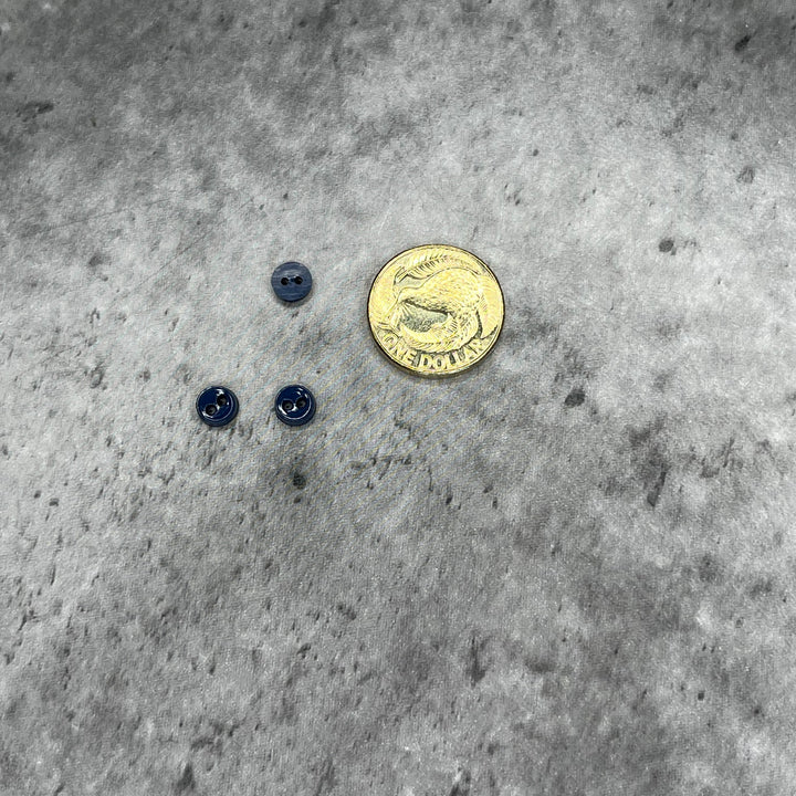 Doll Buttons - 6mm - various colours