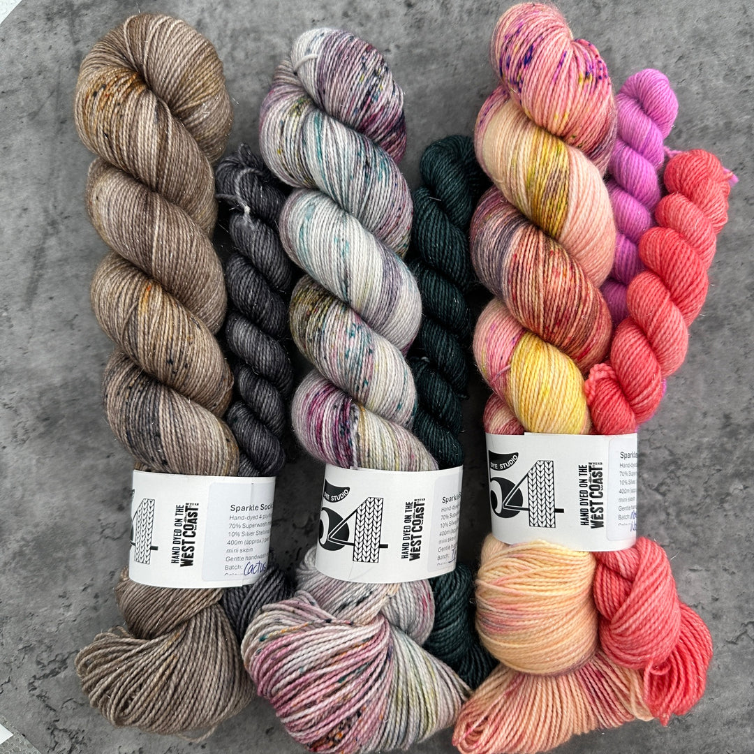 Dye Studio 54 Sparkle Sock Set