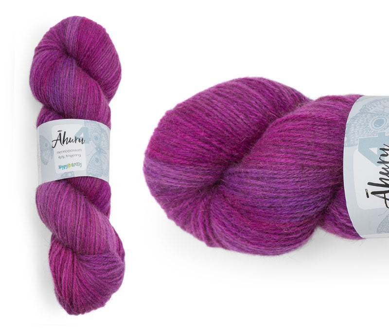 Happy Go Knitty Āhuru // 4ply