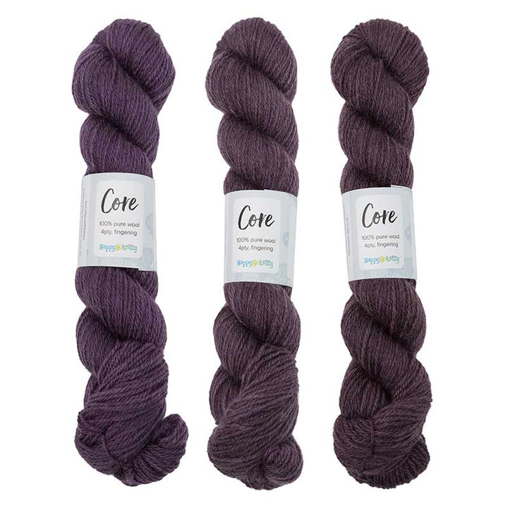Happy Go Knitty Core // 4ply