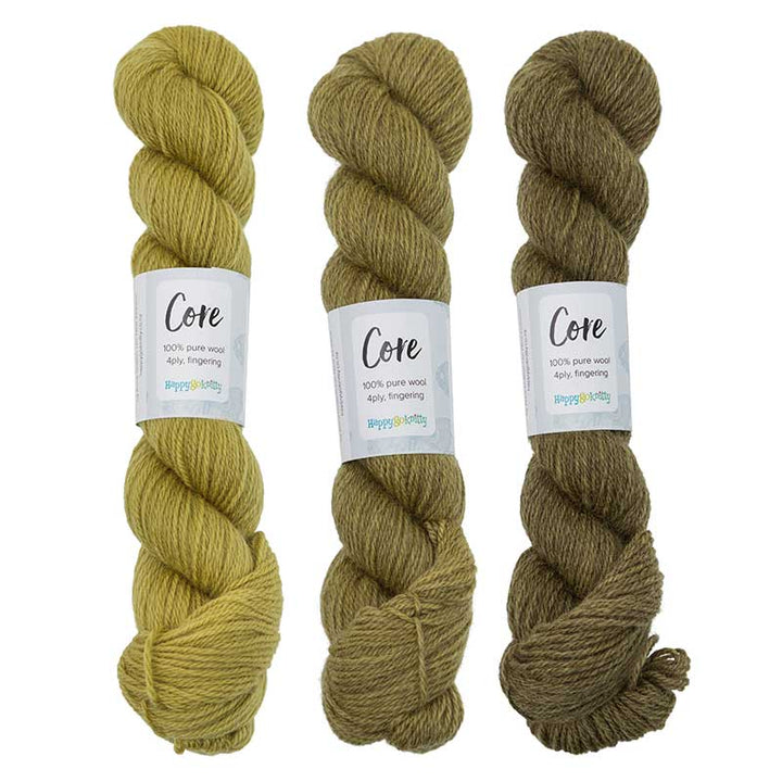 Happy Go Knitty Core // 4ply