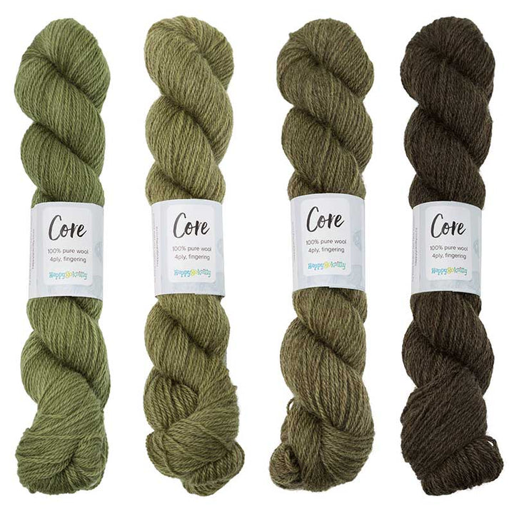 Happy Go Knitty Core // 4ply
