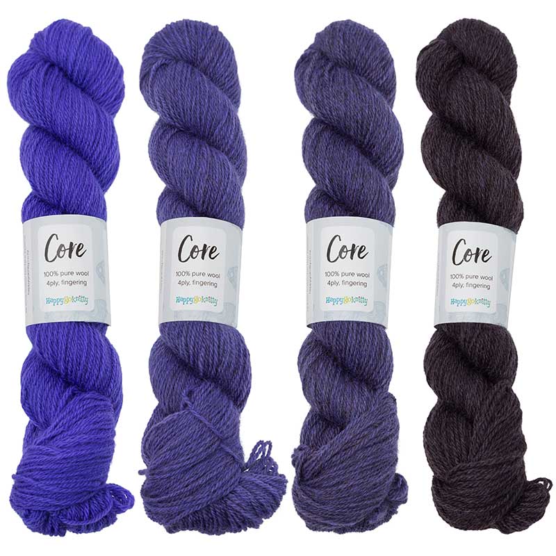 Happy Go Knitty Core // 4ply