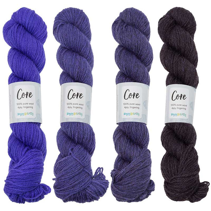 Happy Go Knitty Core // 4ply