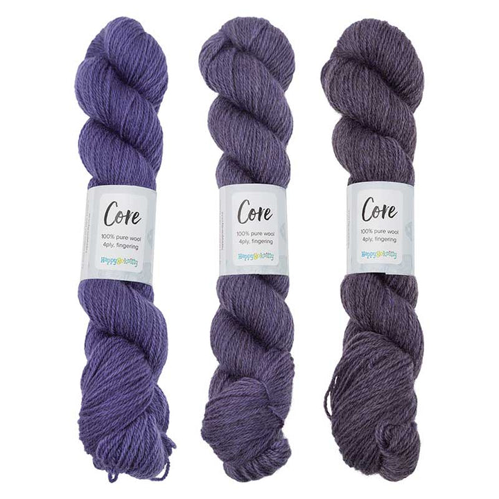 Happy Go Knitty Core // 4ply