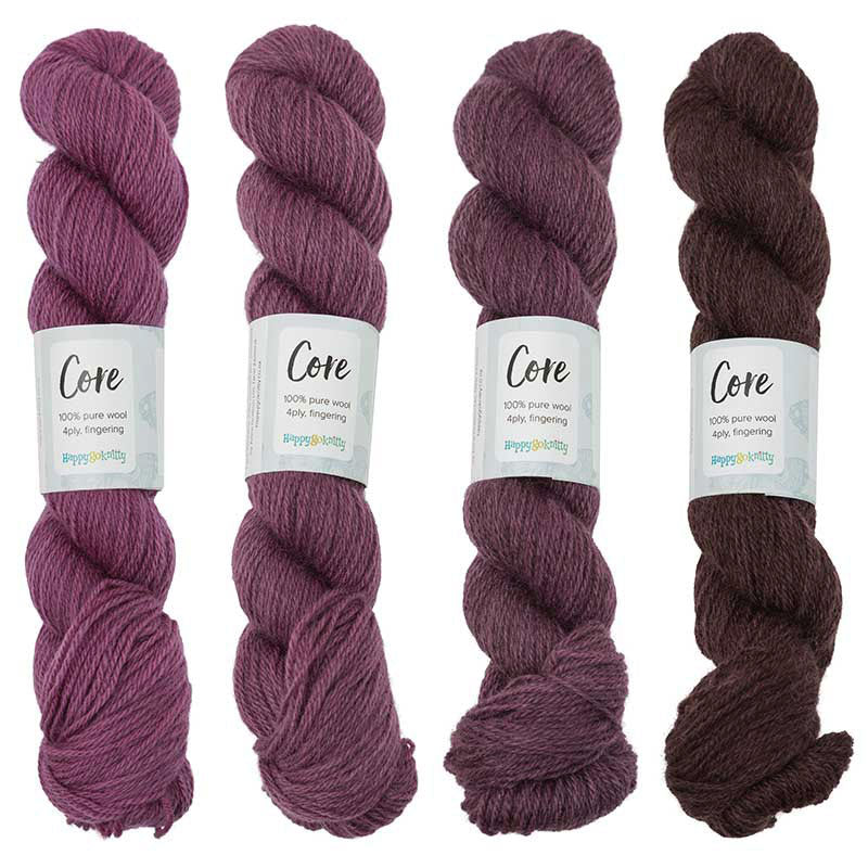 Happy Go Knitty Core // 4ply