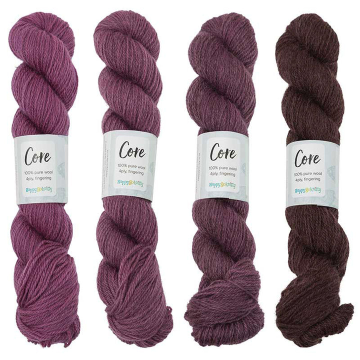 Happy Go Knitty Core // 4ply