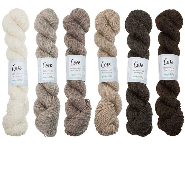 Happy Go Knitty Core // 4ply
