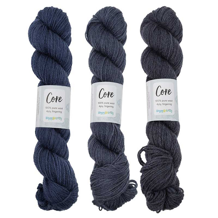 Happy Go Knitty Core // 4ply