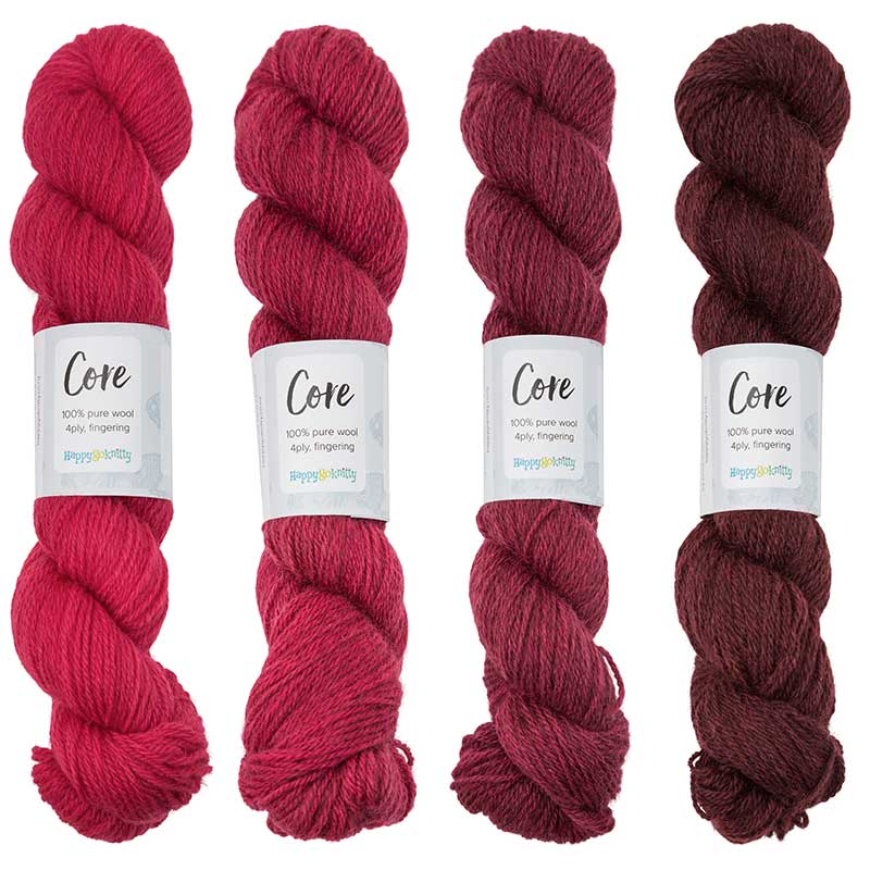 Happy Go Knitty Core // 4ply