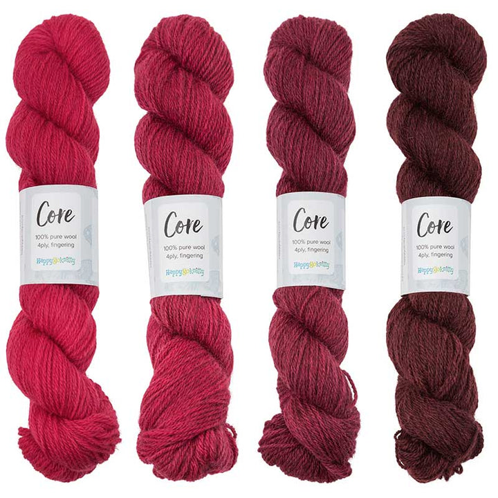 Happy Go Knitty Core // 4ply