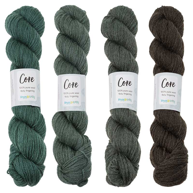 Happy Go Knitty Core // 4ply