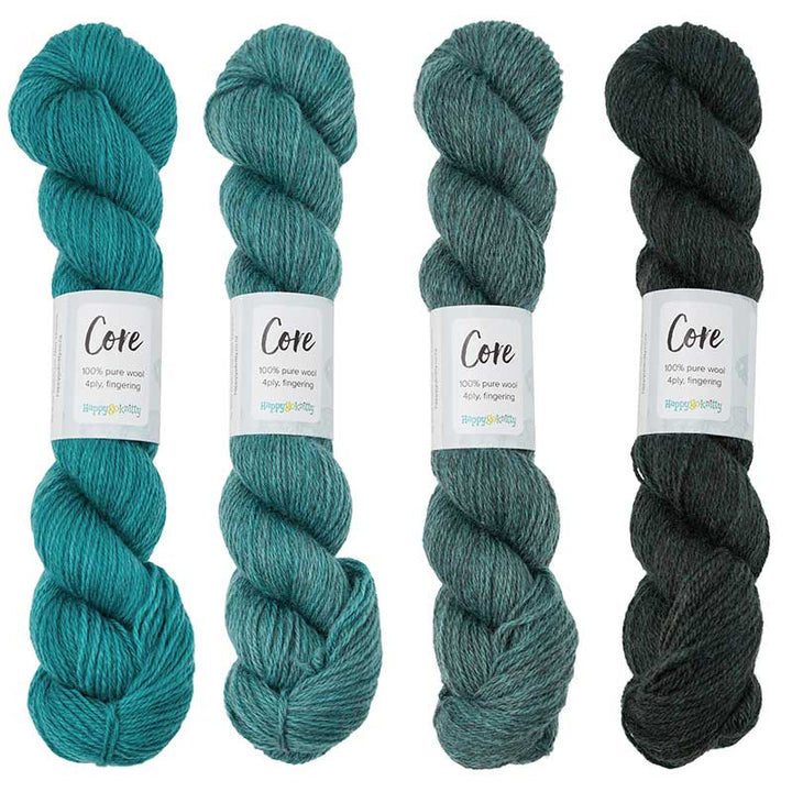 Happy Go Knitty Core // 4ply