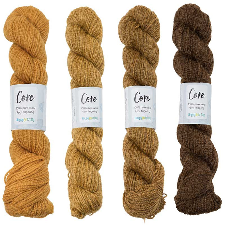 Happy Go Knitty Core // 4ply