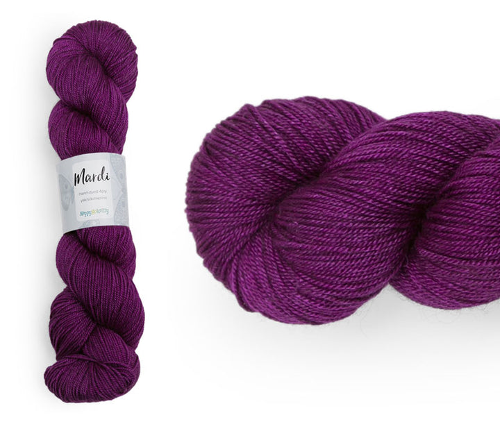 Happy Go Knitty Mardi // 4ply