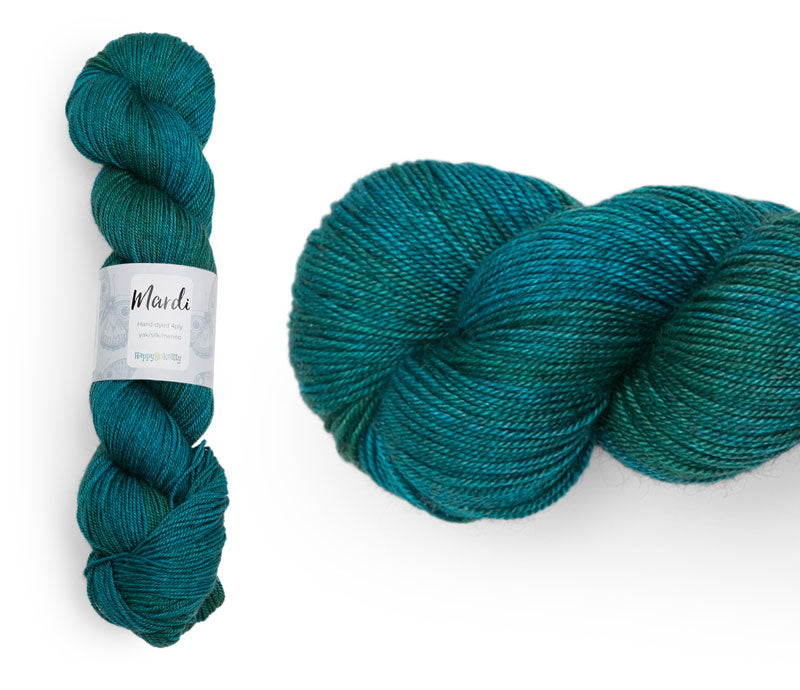 Happy Go Knitty Mardi // 4ply