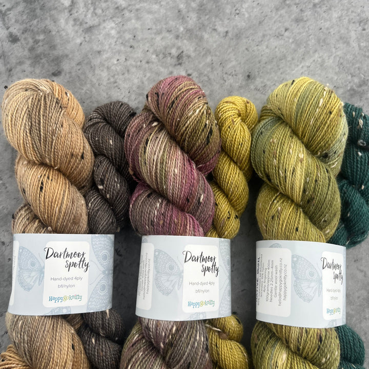 Happy Go Knitty Dartmoor Spotty 4ply