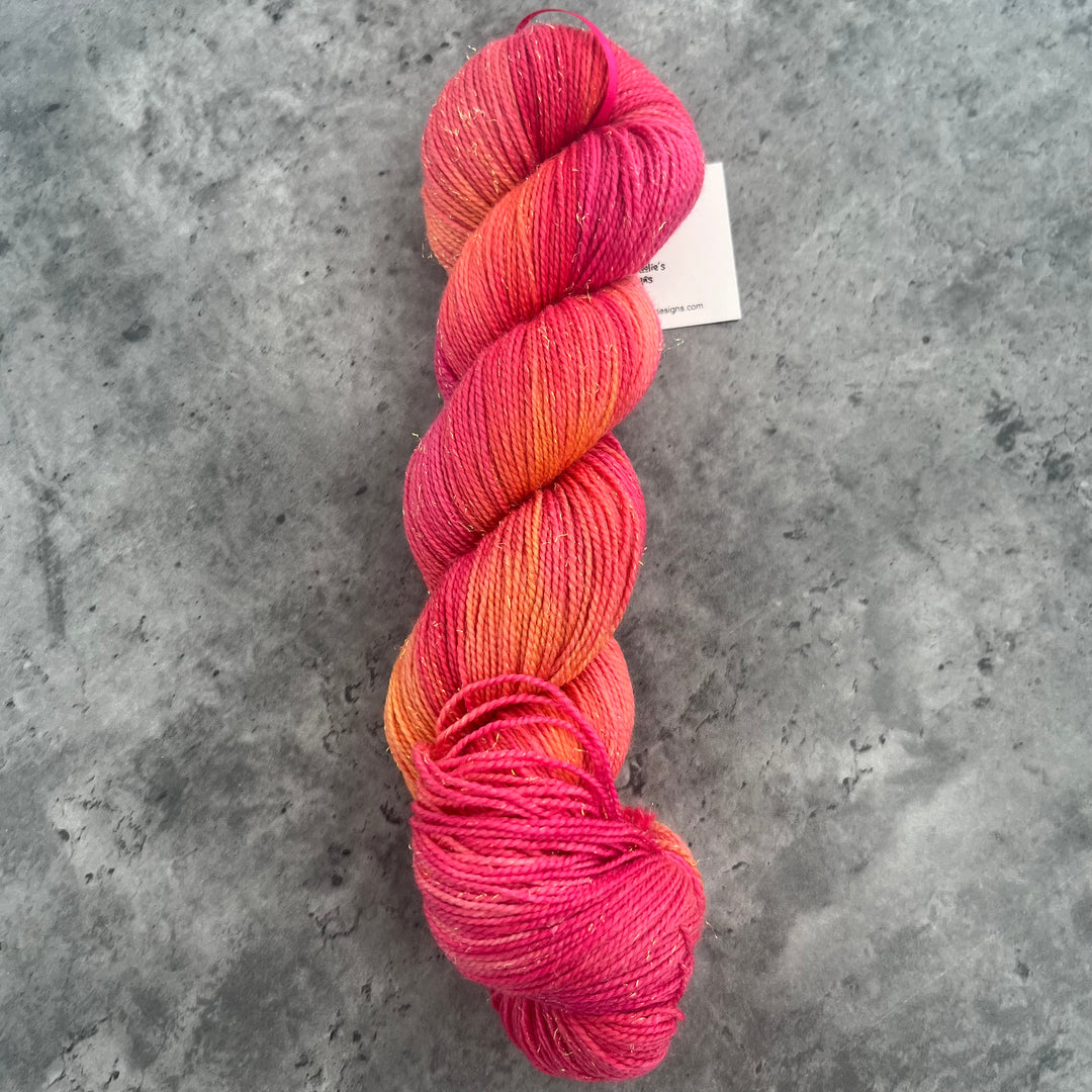 Harnie Hoolie’s Designs Mermaid Sock 4ply