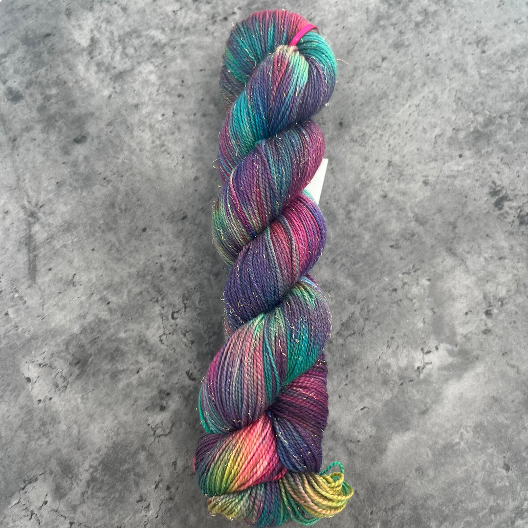 Harnie Hoolie’s Designs Mermaid Sock 4ply