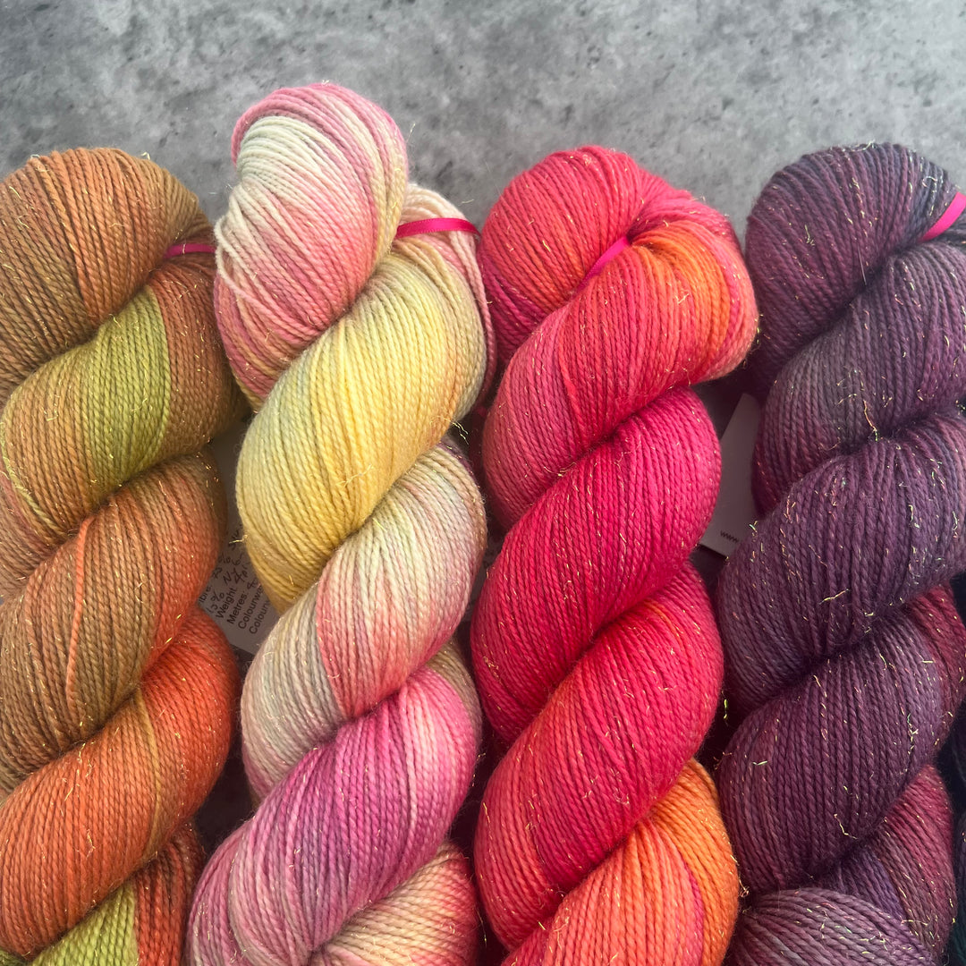 Harnie Hoolie’s Designs Mermaid Sock 4ply