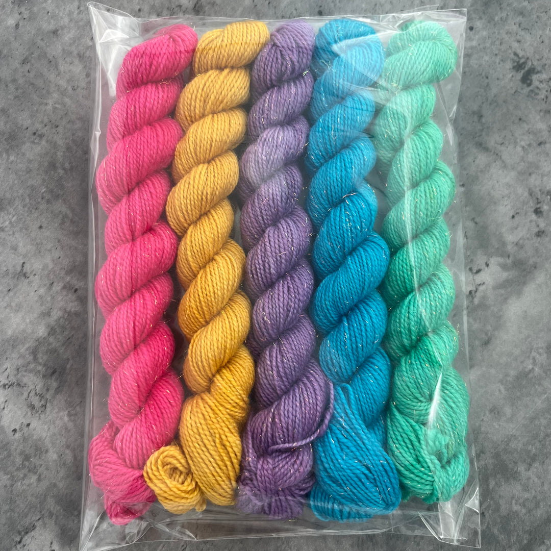 Harnie Hoolie’s Designs Mermaid Sock 4ply
