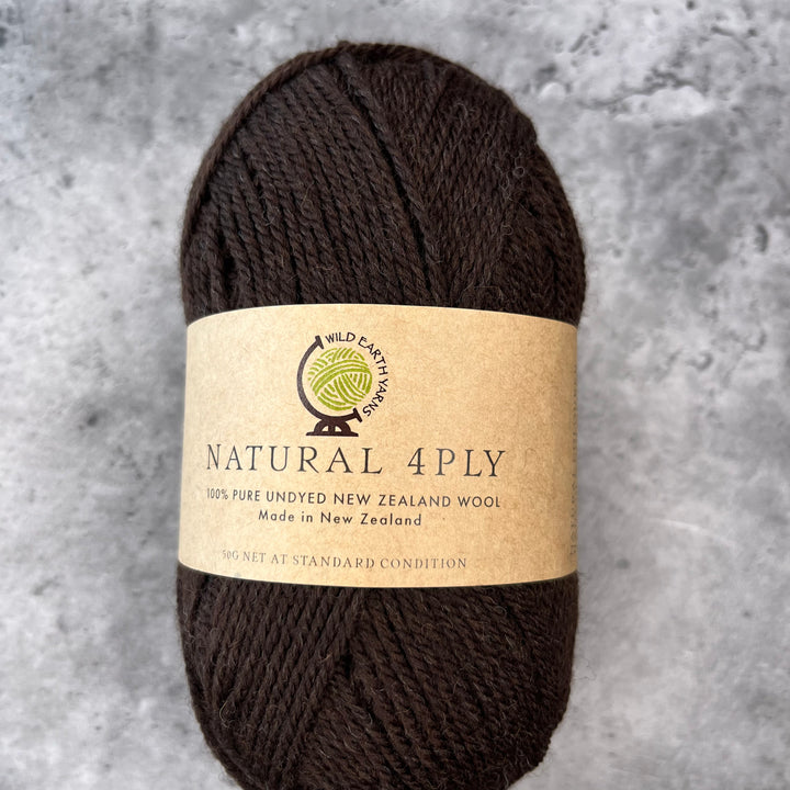Wild Earth Yarns Natural Haunui // 4ply