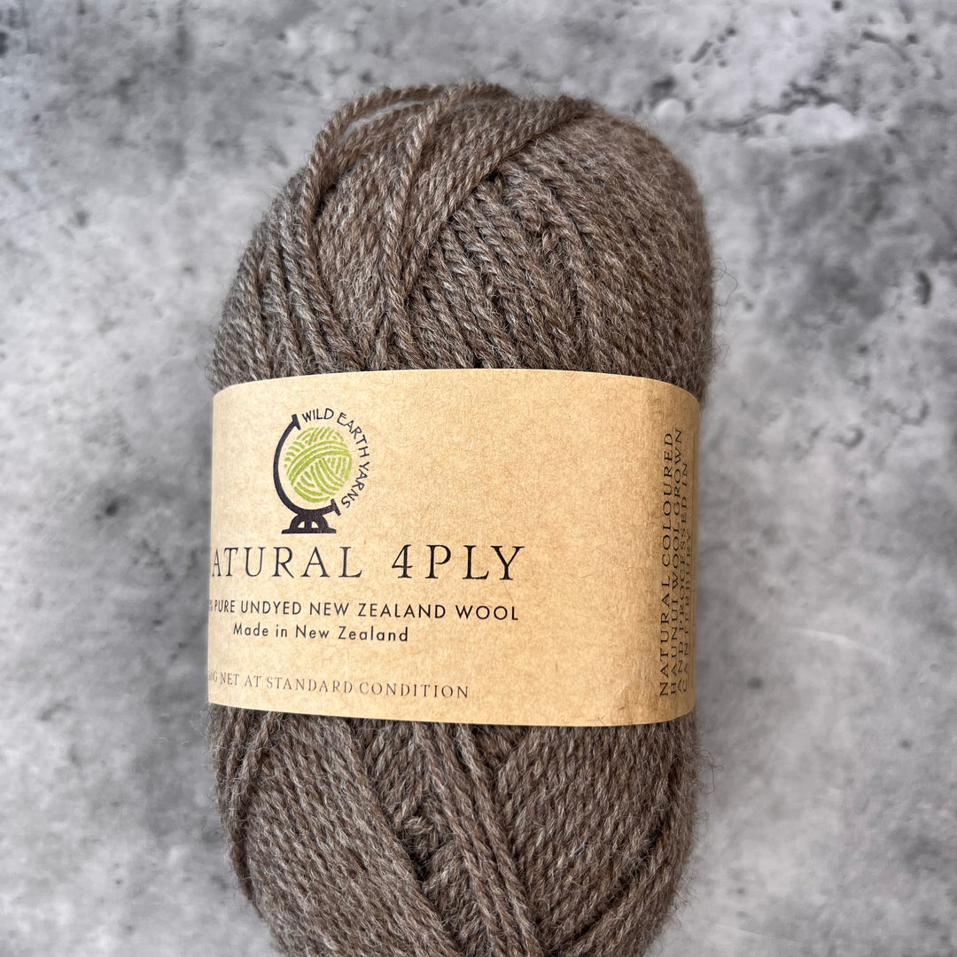 Wild Earth Yarns Natural Haunui // 4ply