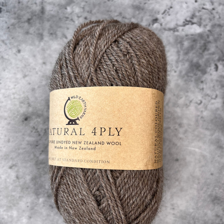 Wild Earth Yarns Natural Haunui // 4ply