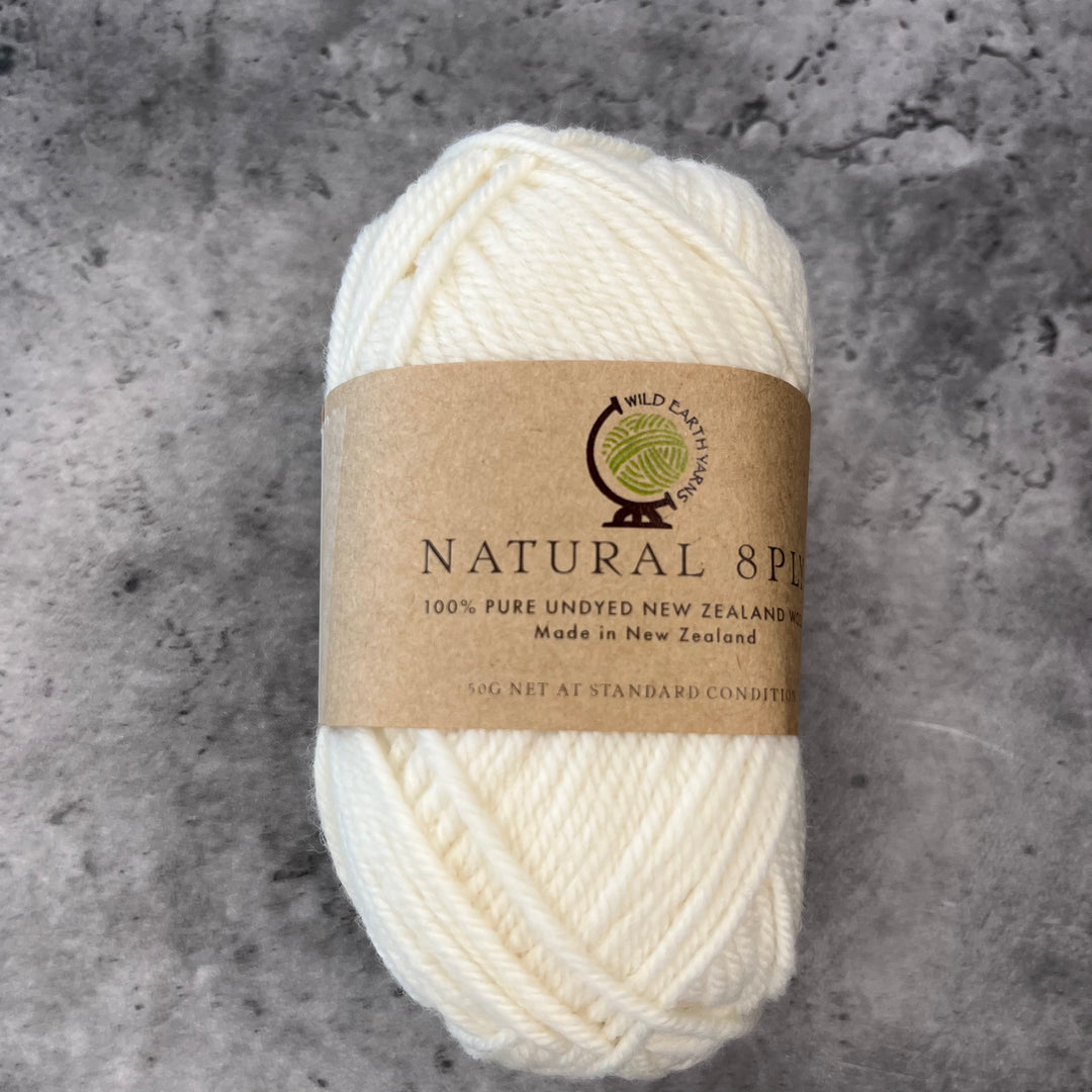 Wild Earth Yarns Natural Haunui // 8ply