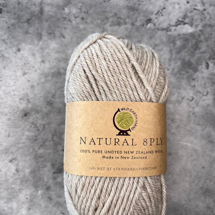 Wild Earth Yarns Natural Haunui // 8ply