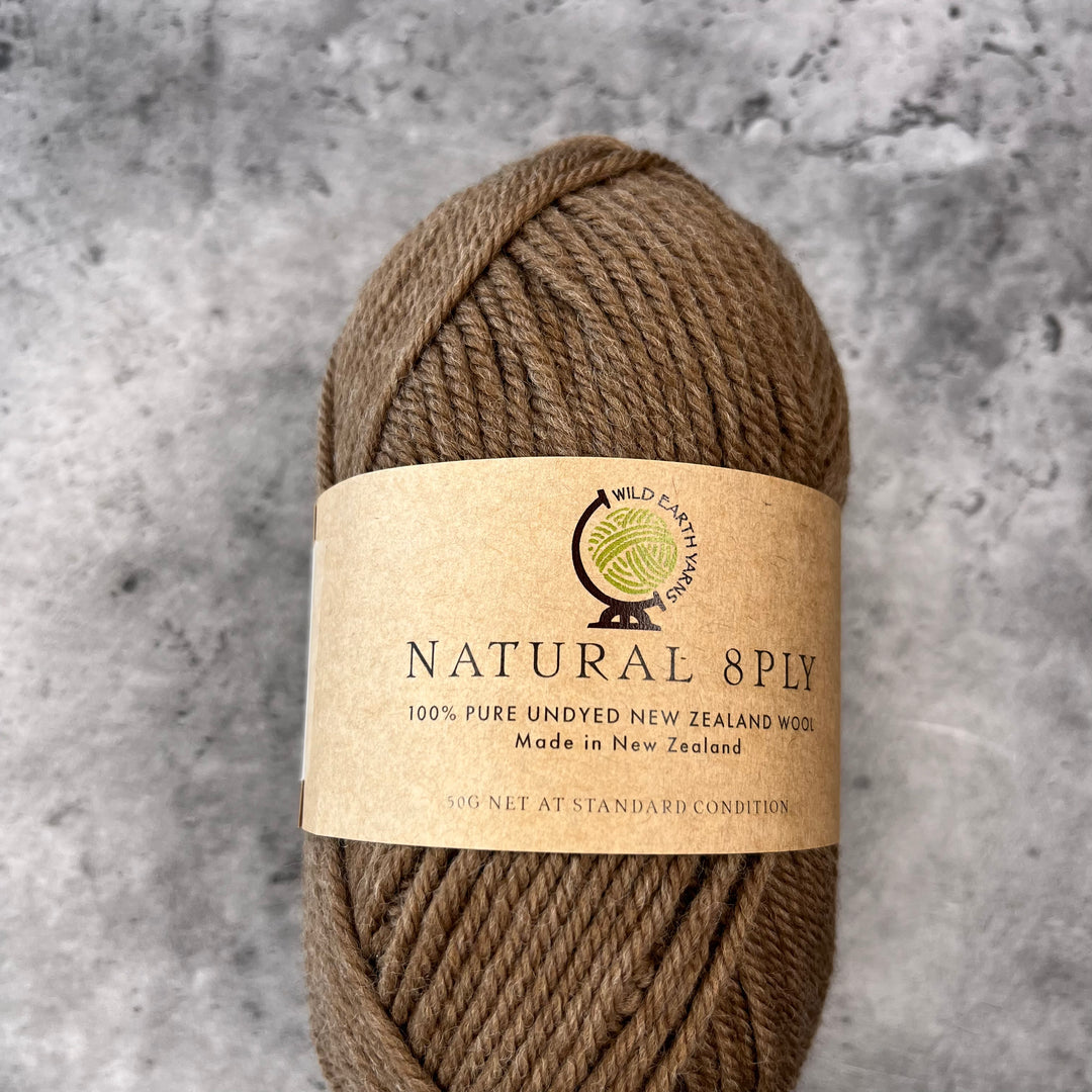 Wild Earth Yarns Natural Haunui // 8ply