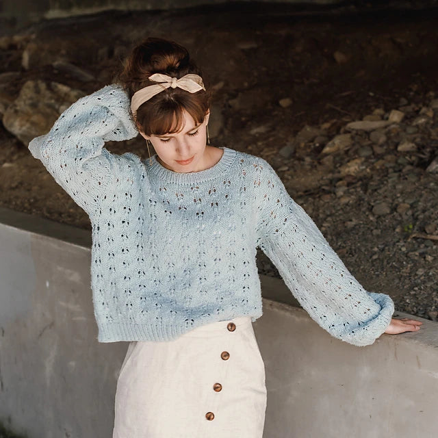 Holey Moley Sweater by Purl Foundry - Printed Pattern