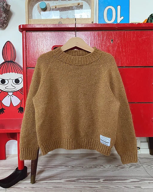 No Frills Sweater Junior by Petite Knit - Printed Pattern