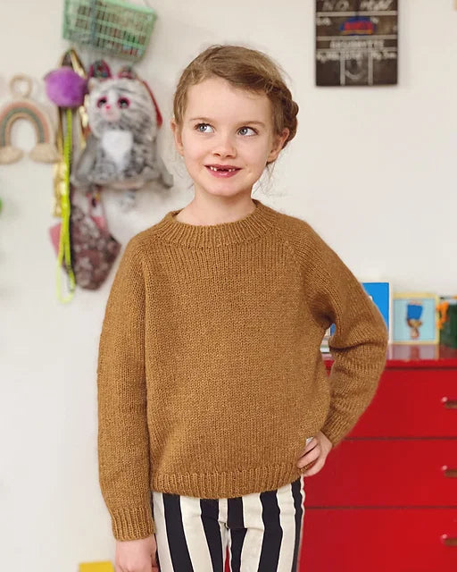 No Frills Sweater Junior by Petite Knit - Printed Pattern