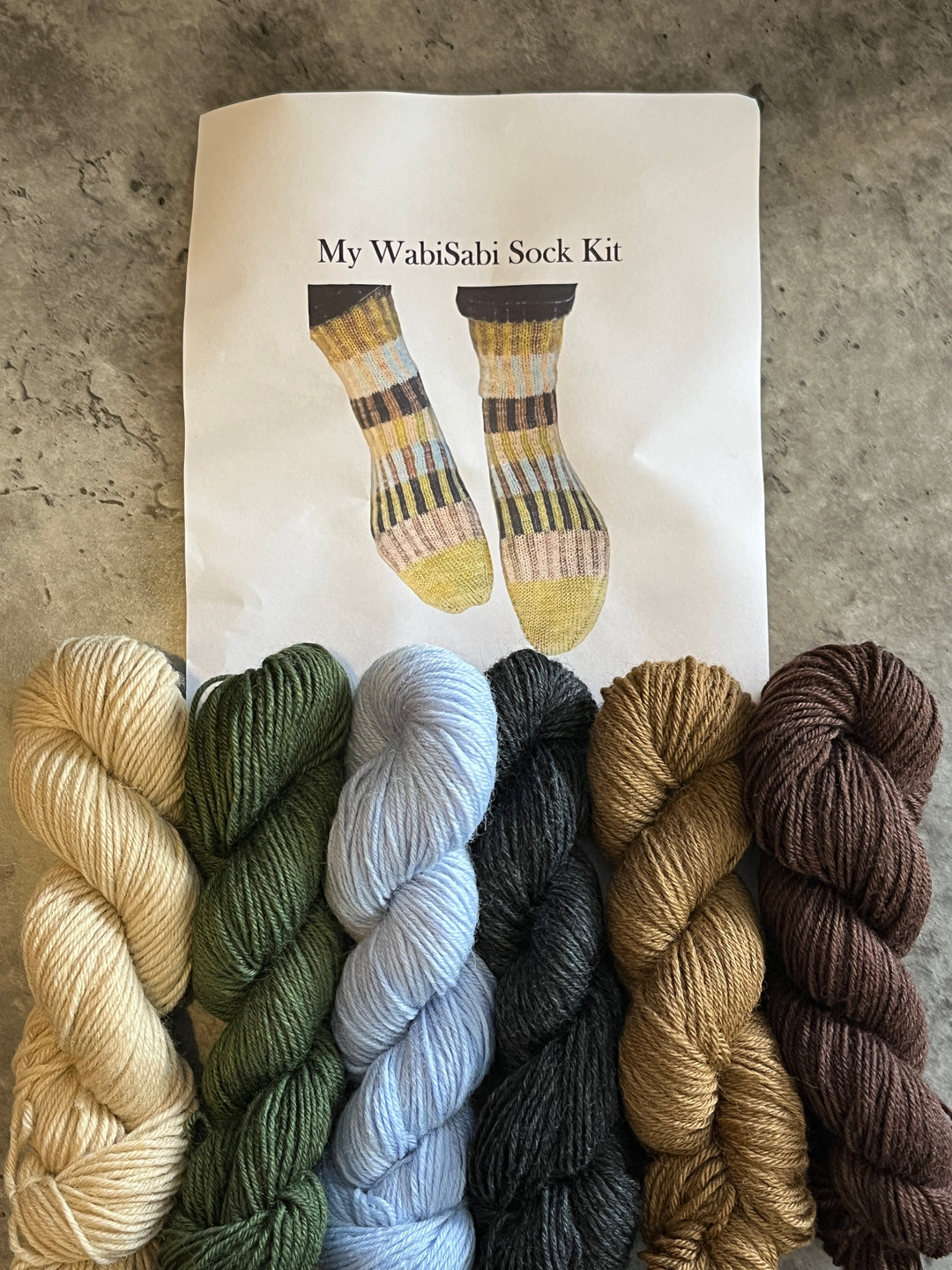 My WabiSabi Socks by Mia Dehmer Sock Kits