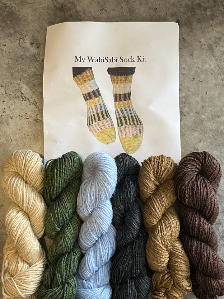 My WabiSabi Socks by Mia Dehmer Sock Kits