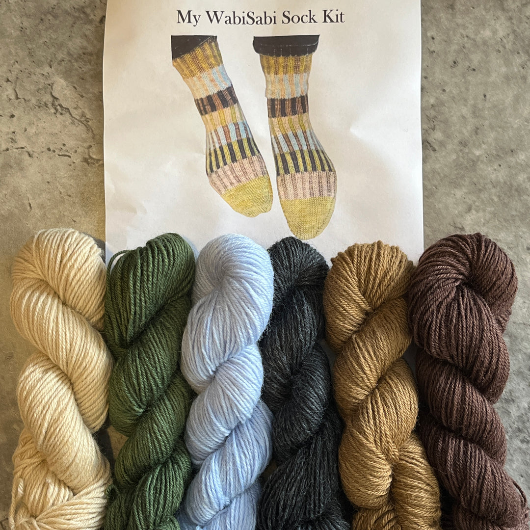 My WabiSabi Socks by Mia Dehmer Sock Kits